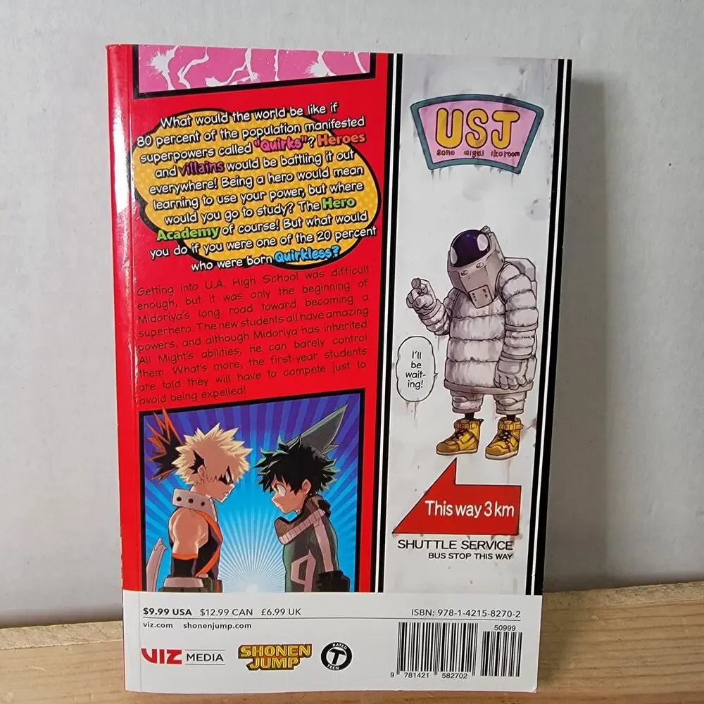 MANGA My Hero Academia Vol. 2 (paperback) by Kohei Horikoshi